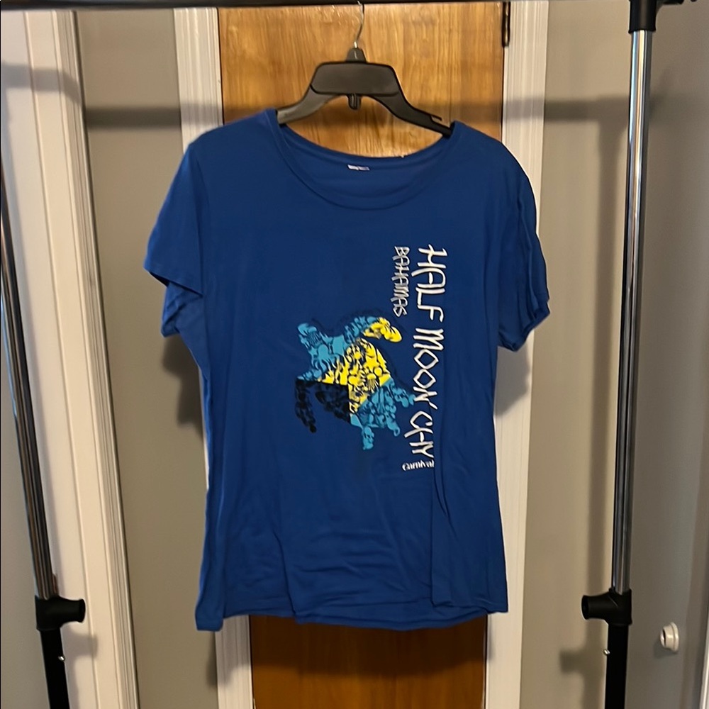 Blue Graphic T-Shirt